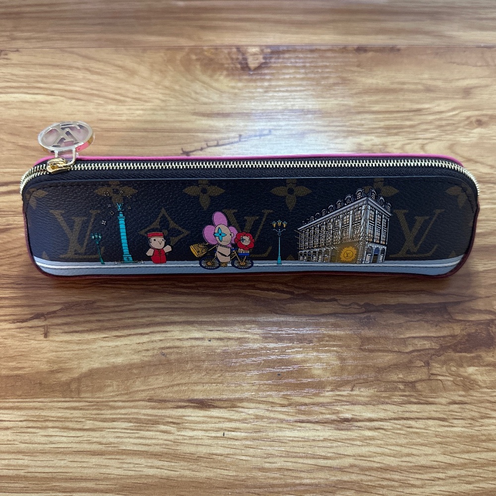 Louis Vuitton 2022 Xmas Paris Pencil Pouch